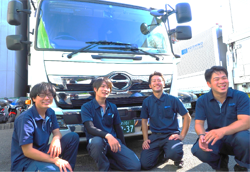 大阪運送.com 越野運送は熟練ドライバーによる高品質輸送
